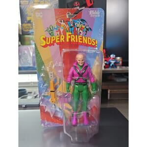 McFarlane Toys Lex Luthor Action Figure New DC Retro Super Friends 6in